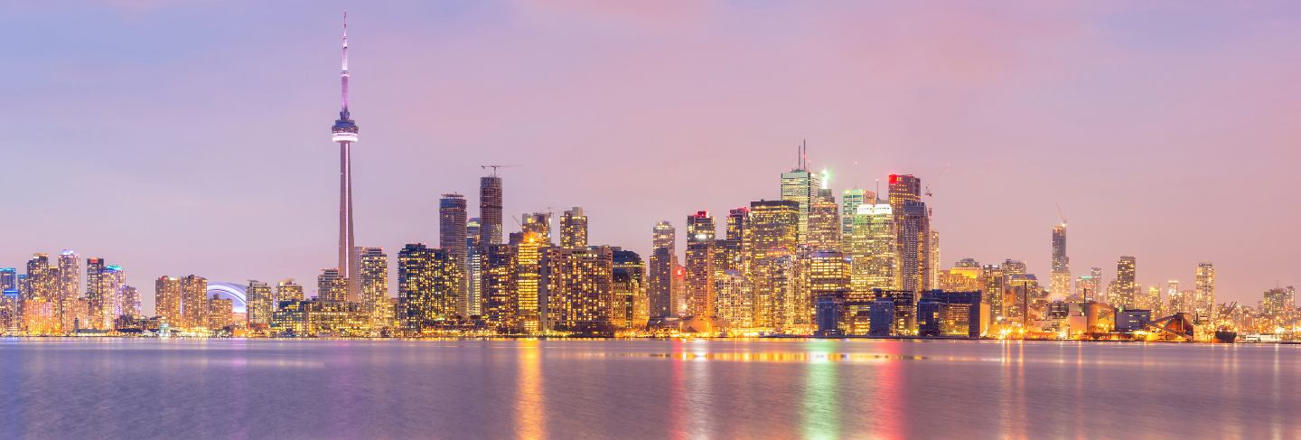 Toronto skyline panorama