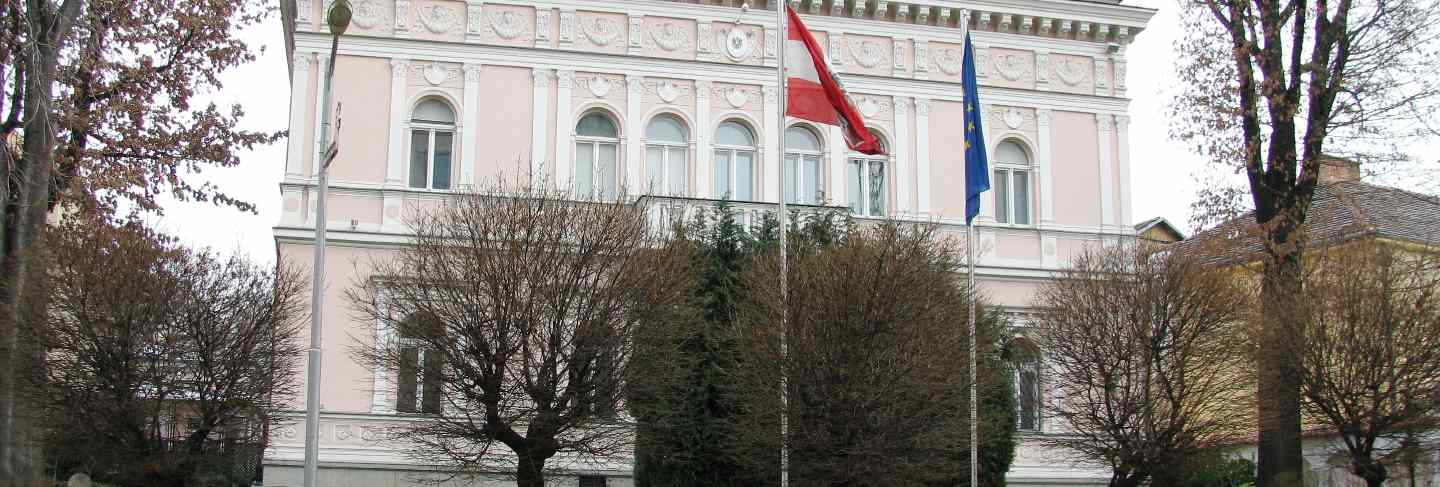 Old houses in sofia, flag
