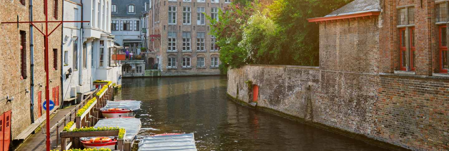 Famous place in bruges, belgium
