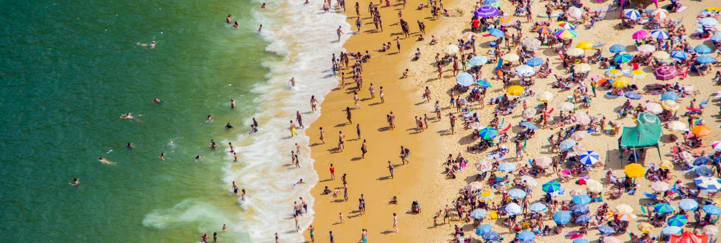 Red beach, neighborhood of urca rio de janeiro.