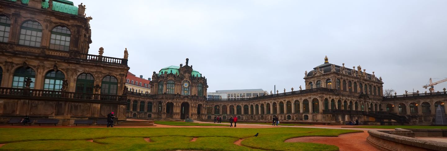 Zwinger palace in dresden
