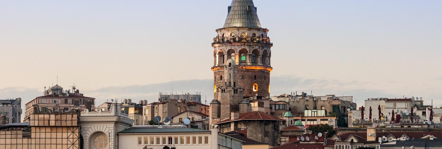The galata tower