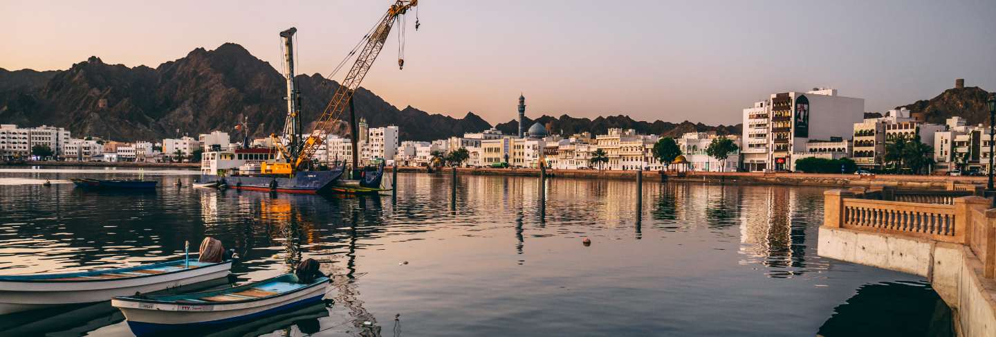 Port of muscat in oman