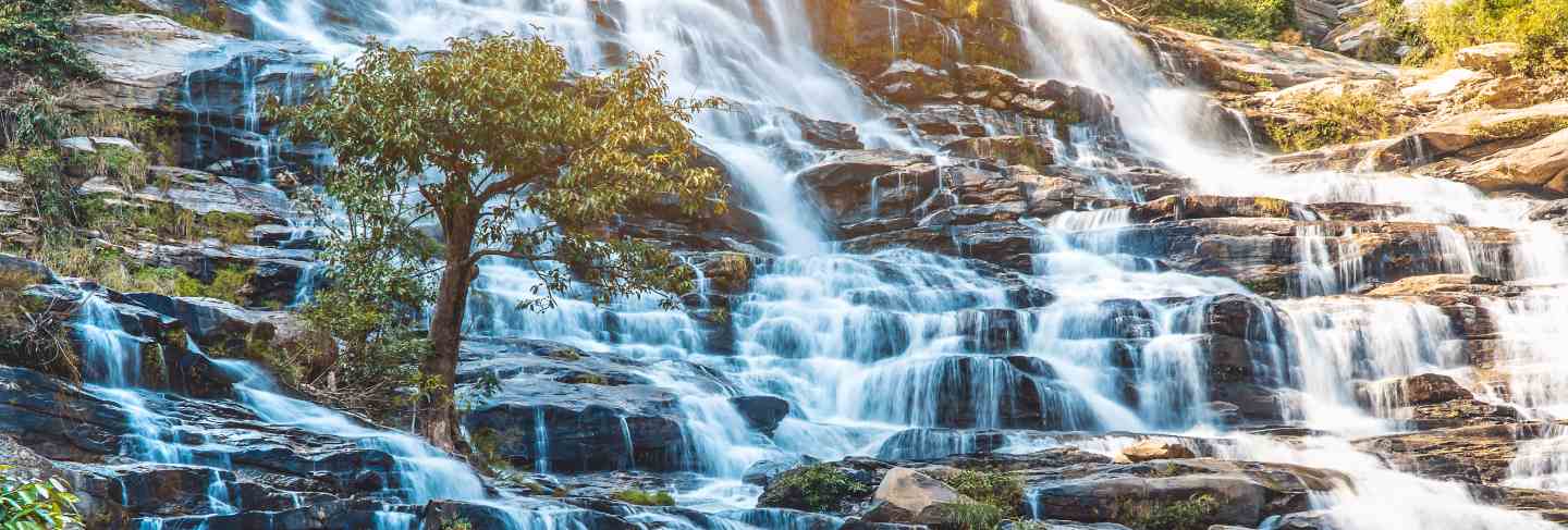 Mae ya waterfall doi inthanon, chiang mai thailand