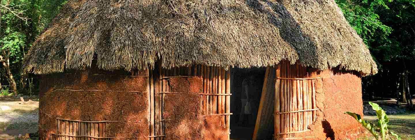 Traditional mayan home
