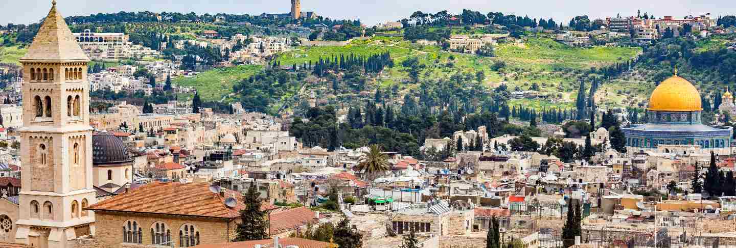 View of jerusalem old city
