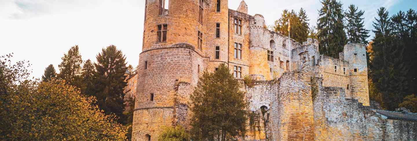 Beaufort castle in luxembourg
