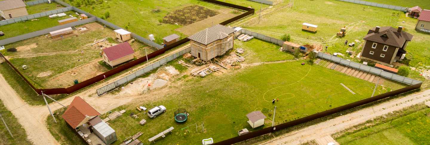 Village view from above
