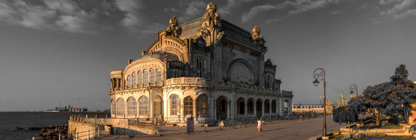 The old casino in constanta, romania
