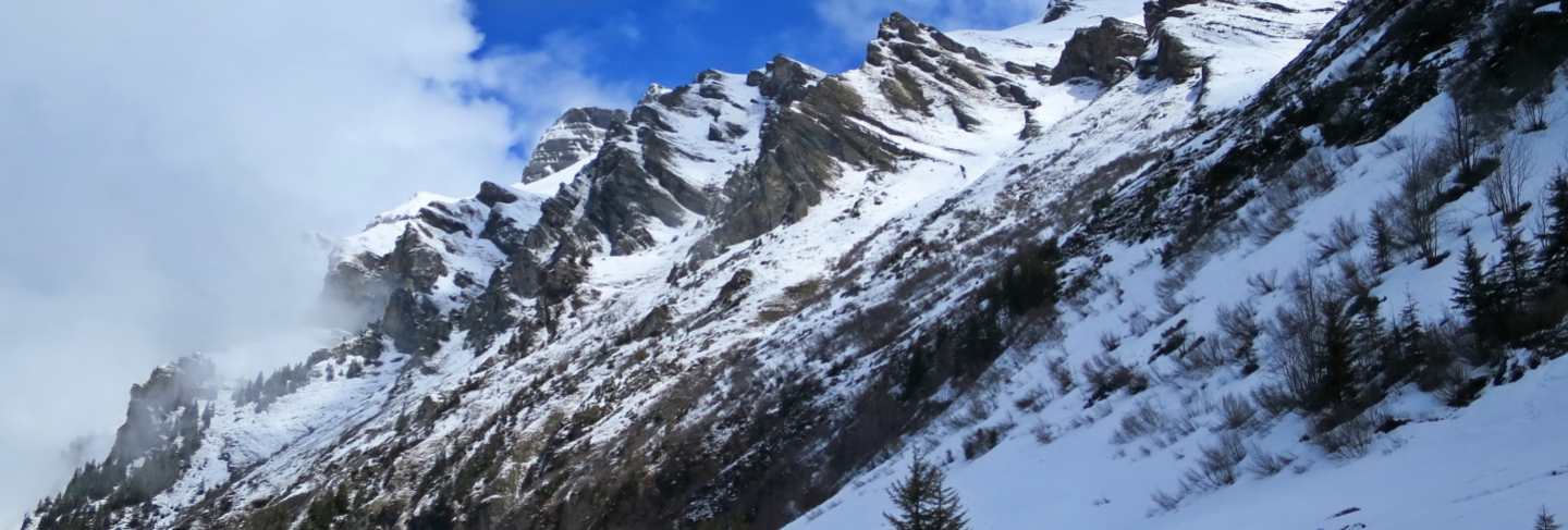 View of Swiss Alps on the famous sightseeing train glacier express, jungfrau, Switzerland