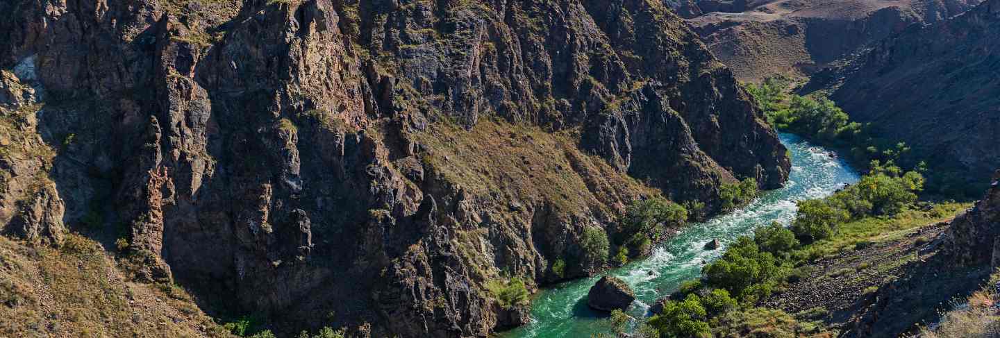 Charyn canyon in kazakhstan
