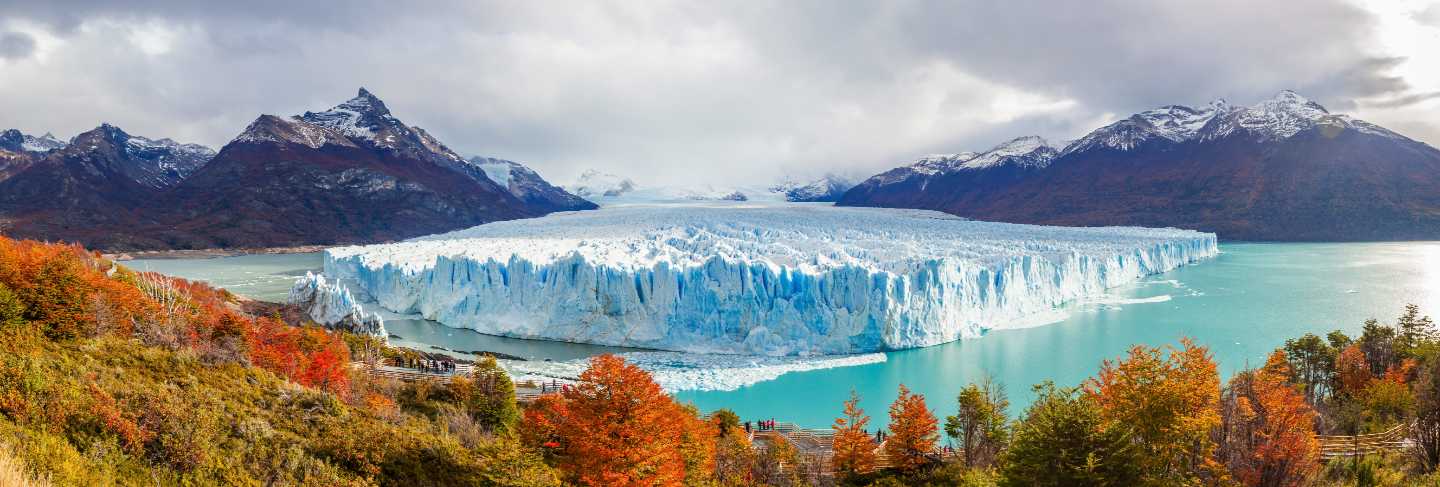 The perito moreno glacier
