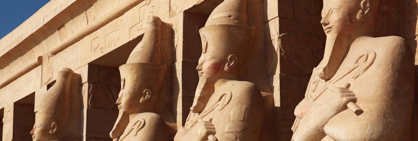 Queen hatshepsut temple in luxor, egypt
