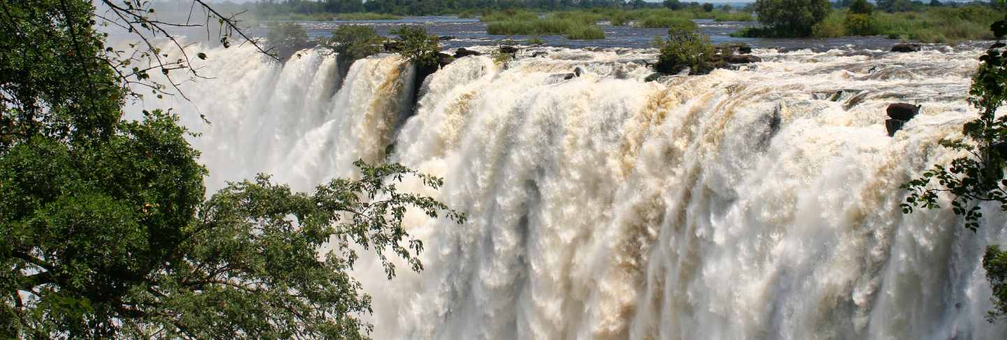 Victoria falls in zimbabwe
