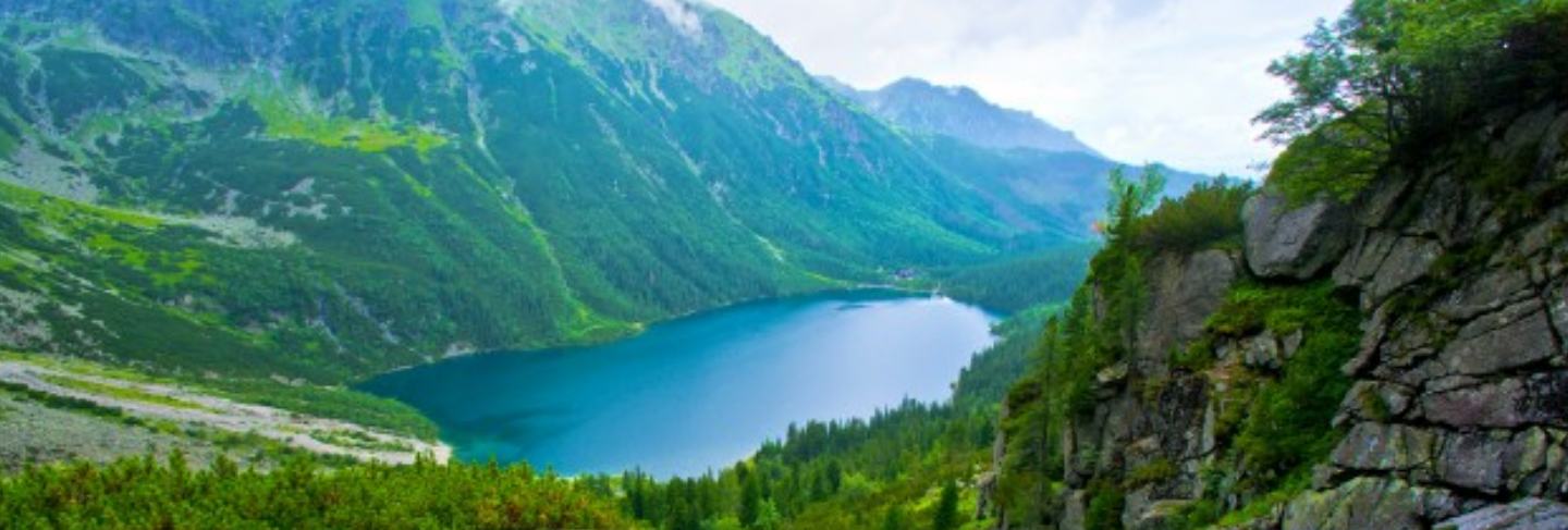 Morskie oko in tatry
