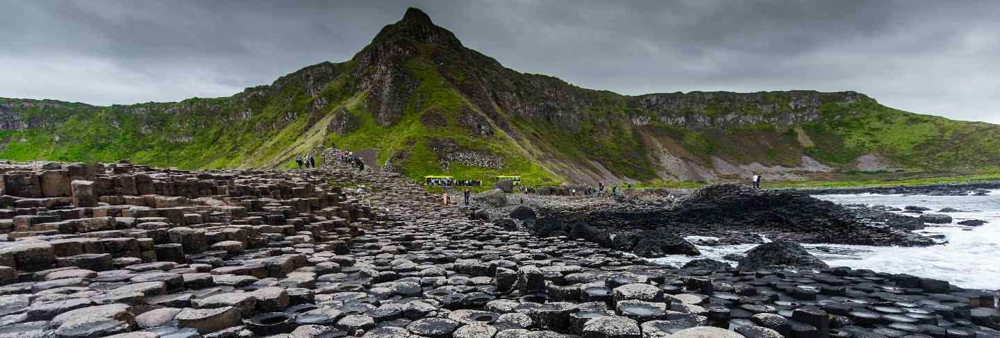 Beautiful landscape in northern ireland
